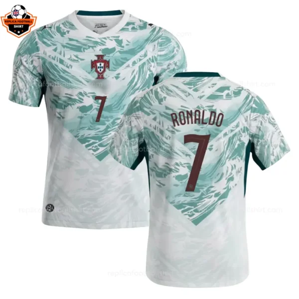 Portugal World Cup 2026 RONALDO 7 Away Men Replica Football Shirt