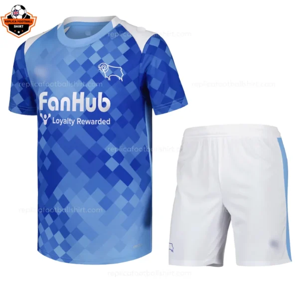 Derby County Third Kid Replica Football Kit 2025/26
