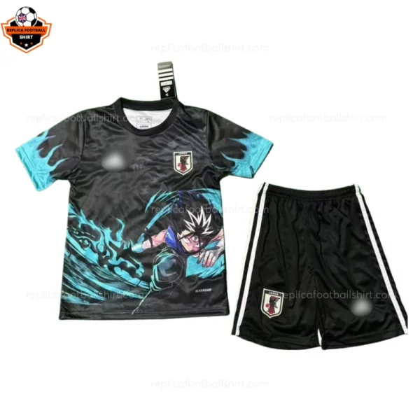 Japan comic Kid Replica Football Kit 2026 - Black
