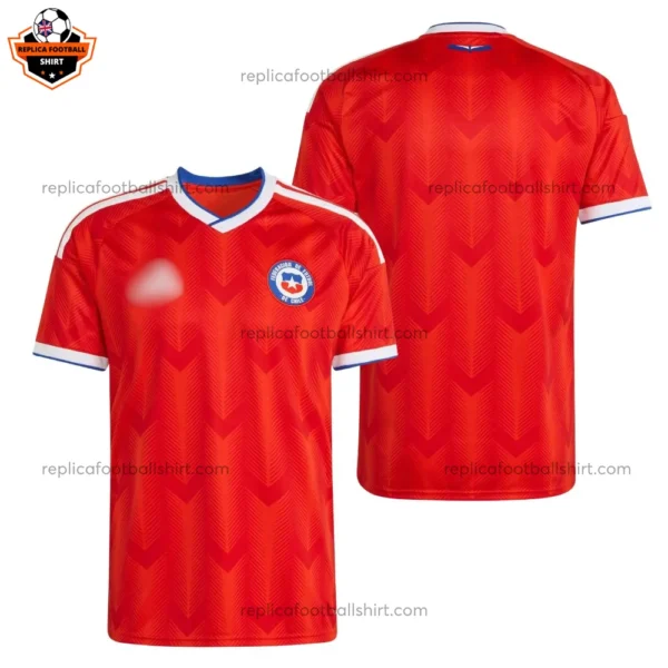 Chile World Cup 2026 Home Men Replica Football Shirt