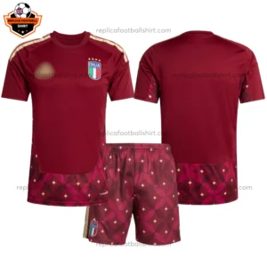 Italy World Cup 2026 Goalkeeper Kid Replica Football Kit