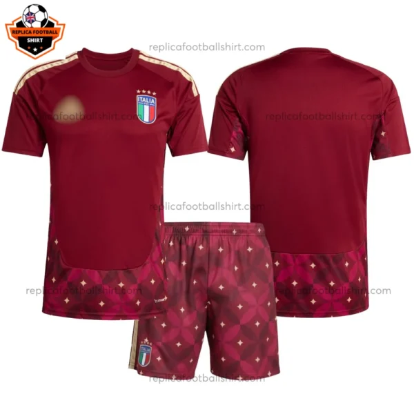 Italy World Cup 2026 Goalkeeper Kid Replica Football Kit