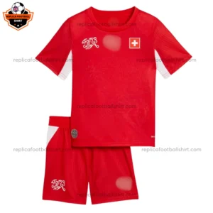Switzerland World Cup 2026 Home Kid Replica Football Kit