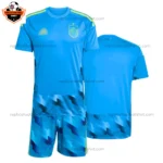 Spain World Cup 2026 Goalkeeper Kid Replica Football Kit