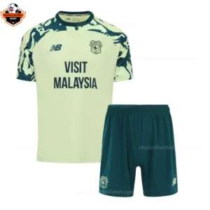 Cardiff City Away Kid Replica Football Kit 2025/26