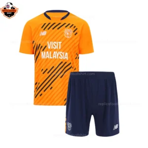 Cardiff City Third Kid Replica Football Kit 2025/26