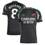 Arsenal Away Men Replica Football Shirt 2024/25 ØDEGAARD 8 Printed