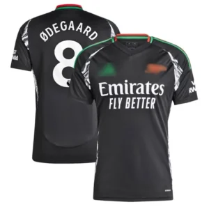 Arsenal Away Men Replica Football Shirt 2024/25 ØDEGAARD 8 Printed