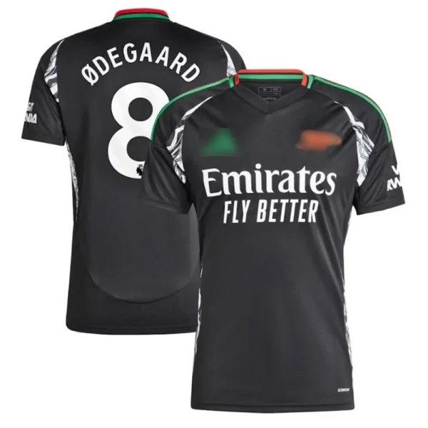 Arsenal Away Men Replica Football Shirt 2024/25 ØDEGAARD 8 Printed