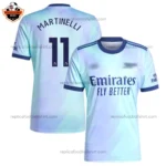 Arsenal Third Men Replica Football Shirt 2024/25 MARTINELLI 11 Printed