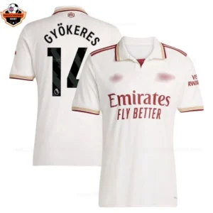 Arsenal Third Men Replica Football Shirt 2025/26 Gyökeres 14 Printed
