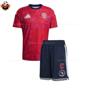 Costa Rica World Cup 2026 Home Kid Replica Football Kit
