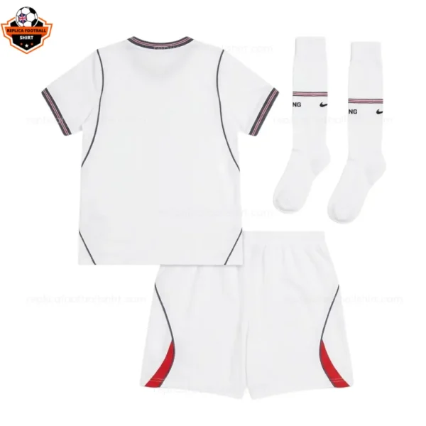 England World Cup 2026 Home Kid Replica Football Kit