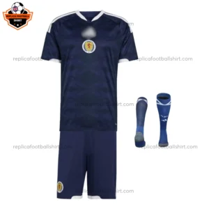 Scotland Home Kid Replica Football Kit 2026 - Front view