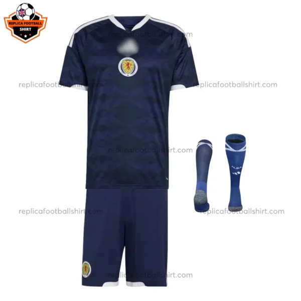 Scotland World Cup 2026 Gift Bundle – Home Men Shirt, Women Shirt & Kids Football Kit