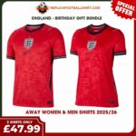 England World Cup 2026 Away Men & Women Replica Football Shirt