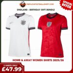 England World Cup 2026 Home & Away Women Replica Football Shirt