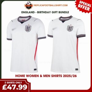 England World Cup 2026 Home Men & Women Replica Football Shirt