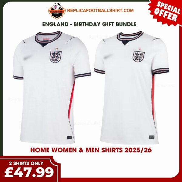 England World Cup 2026 Home Men & Women Replica Football Shirt