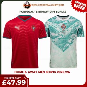 Portugal World Cup 2026 Home & Away Men Replica Football Shirt