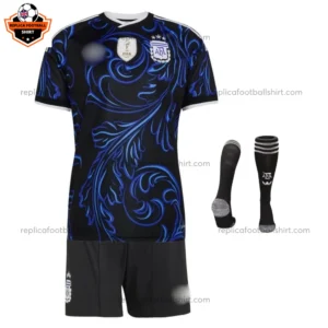 Argentina World Cup 2026 Away Kid Replica Football Kit - Front view