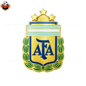 Argentina Football Pin Badge - Front View
