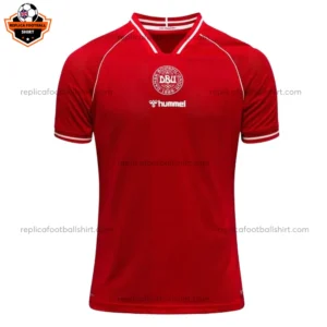 Denmark World Cup 2026 Home Men Replica Football Shirt - Front view