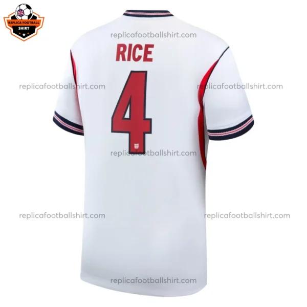 England World Cup 2026 RICE 4 Home Men Replica Football Shirt