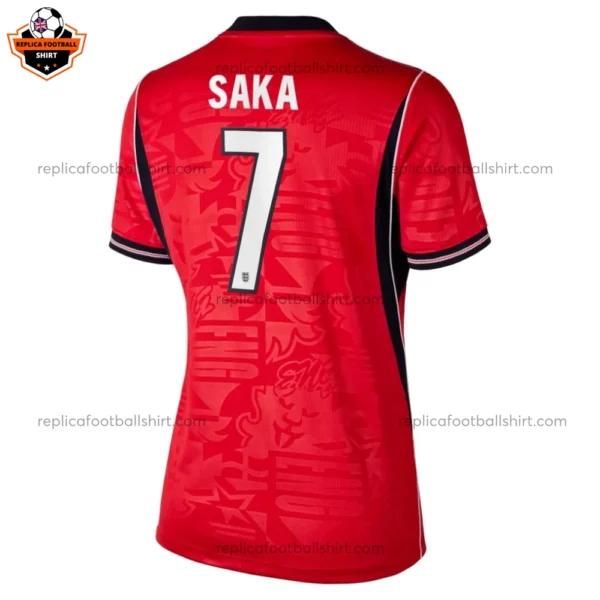 England World Cup 2026 SAKA 7 Away Women Replica Football Shirt