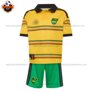 Jamaica World Cup 2026 Home Kid Replica Football Kit - Front view
