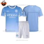 Manchester City Home Kid Replica Football Kit 2026/27