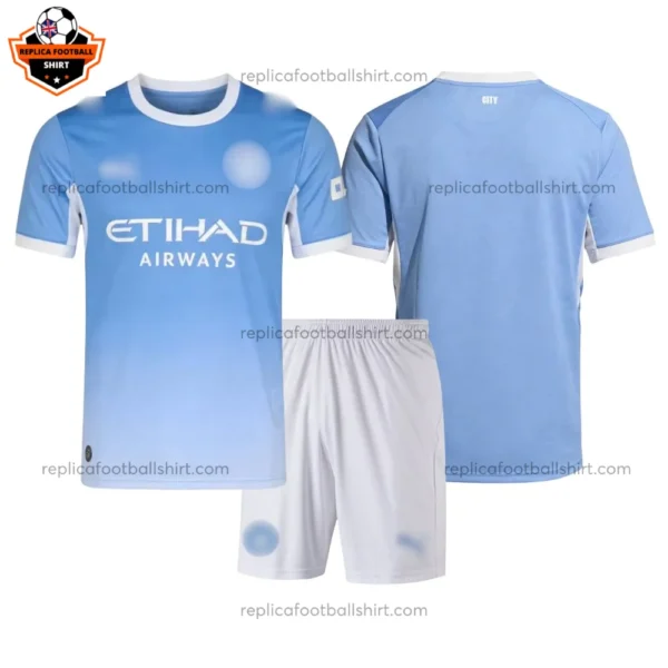 Manchester City Home Kid Replica Football Kit 2026/27