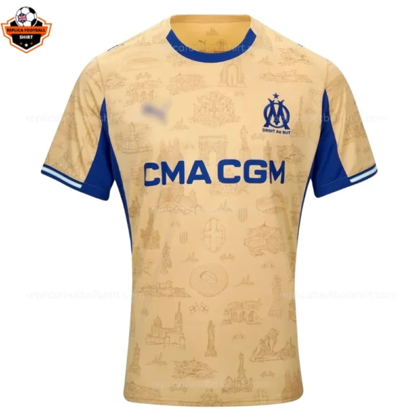 Olympique Marseille Four Men Replica Football Shirt 2025/26