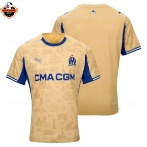Olympique Marseille Four Men Replica Football Shirt 2025/26