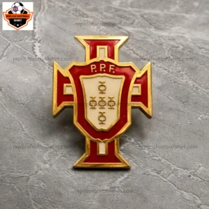 Portugal Football Pin Badge - detail (1)