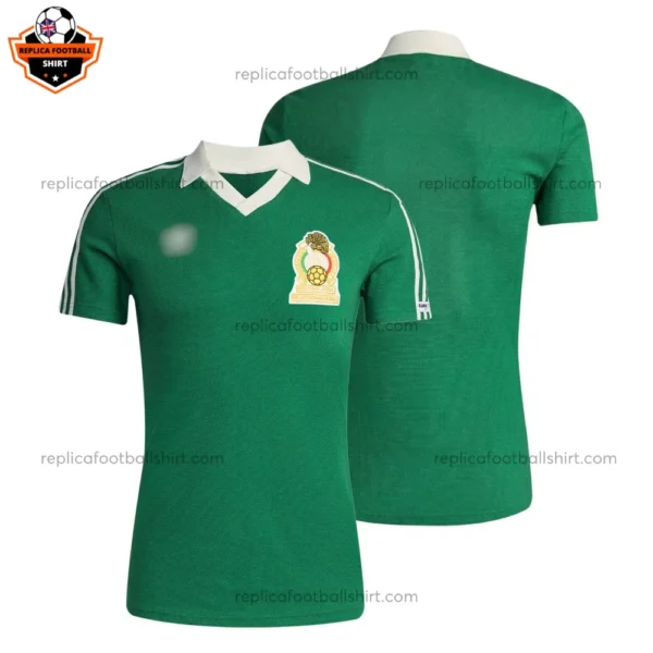 Retro Mexico Home Men Replica Football Shirt 1986