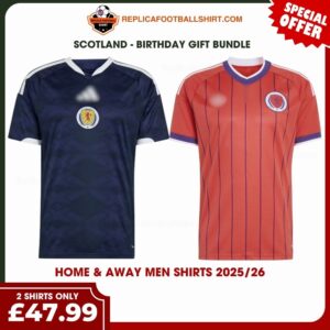 Scotland World Cup 2026 Home & Away Men Replica Football Shirt