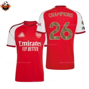 Arsenal Home CHAMPIONS 26 Men Replica Football Shirt 2026/27