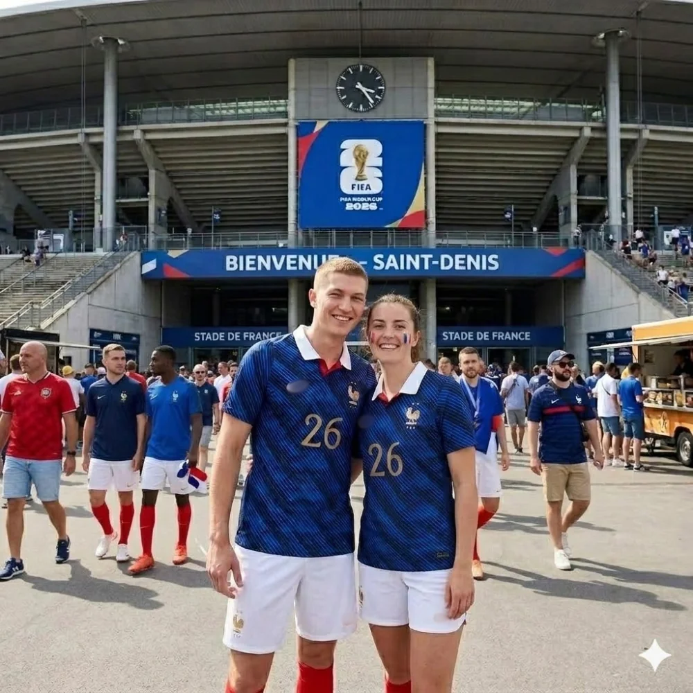 Couple football shirt bundle
