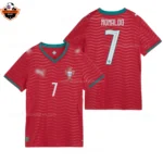 Portugal World Cup 2026 RONALDO 7 Home Men Replica Football Shirt
