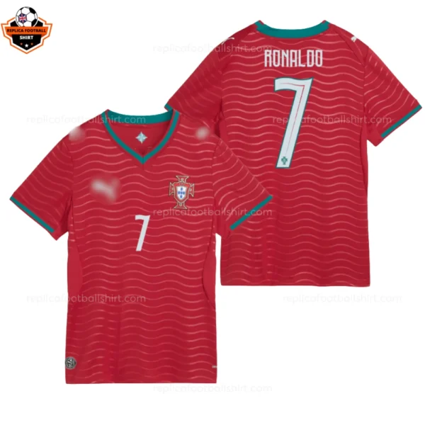 Portugal World Cup 2026 RONALDO 7 Home Men Replica Football Shirt