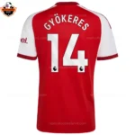 Arsenal Home Men Replica Football Shirt 2026/27 Gyökeres 14 Printed