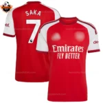 Arsenal Home Men Replica Football Shirt 2026/27 SAKA 7 Printed