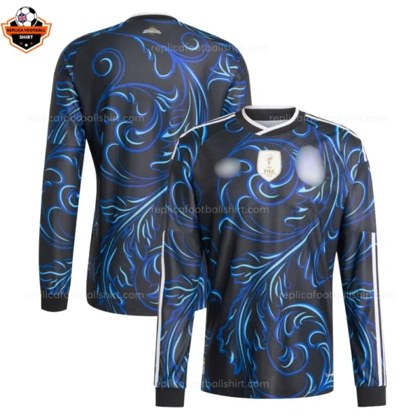 Argentina World Cup 2026 Away Long Sleeve Men Replica Football Shirt
