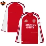 Arsenal Home Men Replica Football Shirt 2026/27 Long Sleeve