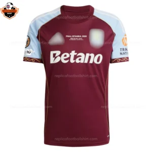 Aston Villa Home UEFA Europa League Winners Men Replica Shirt 25/26 - Front view