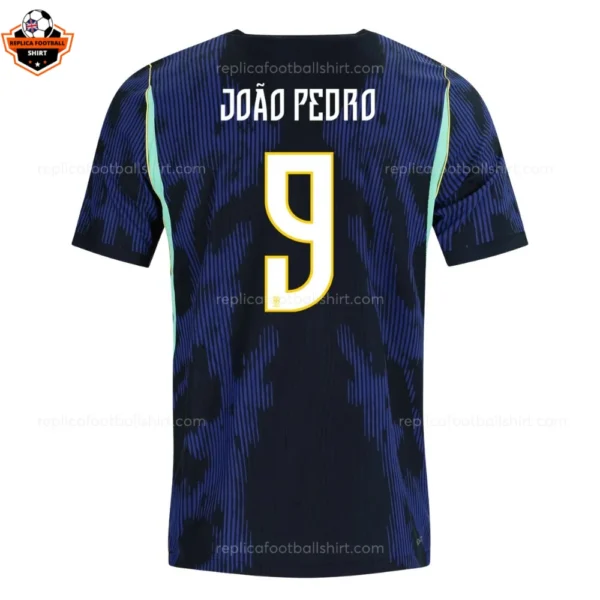 Brazil World Cup 2026 JOÃO PEDRO 9 Away Kid Replica Football Kit