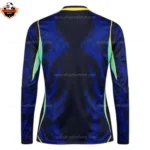 Brazil World Cup 2026 Away Long Sleeve Men Replica Football Shirt