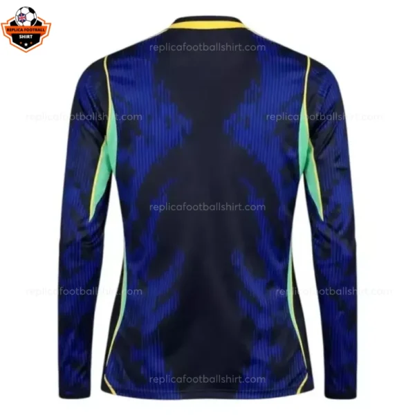 Brazil World Cup 2026 Away Long Sleeve Men Replica Football Shirt