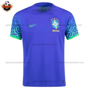 Brazil Away Men Replica Football Shirt 2022